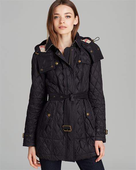 Burberry Finsbridge Long Quilted Coat Women 